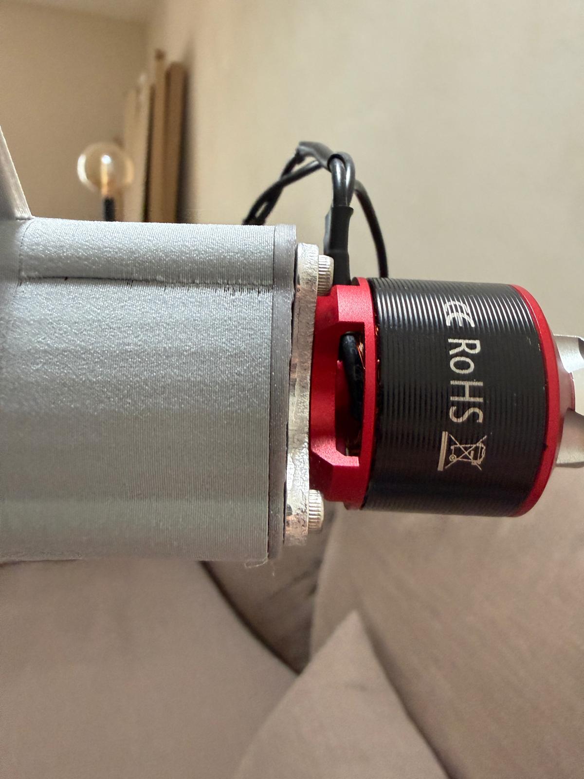 Motor tilt redesign detail